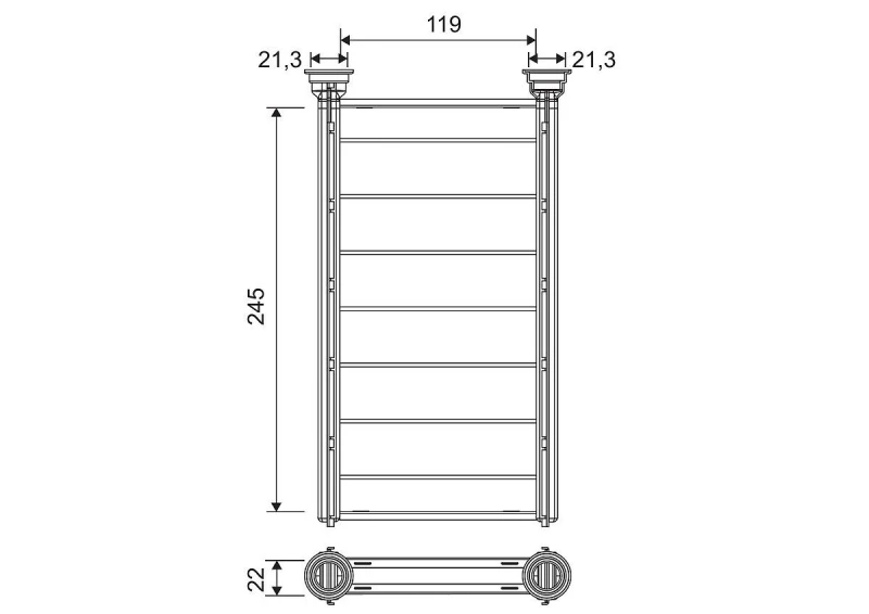 Image of Heater matrix VALEO 811697
