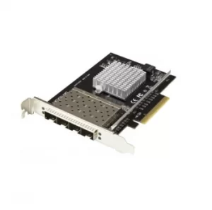 image of StarTech Quad Port SFP Server Network Card PCI Express Intel XL710 Chip