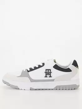 Image of Tommy Hilfiger TH Basket Street Mix - White, Size 46, Men