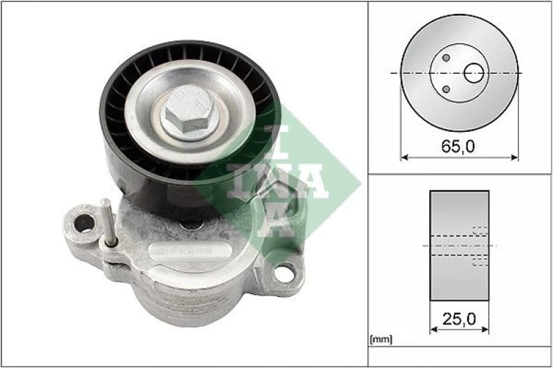 Image of Tensioner Lever, v-ribbed belt INA 534 0625 10