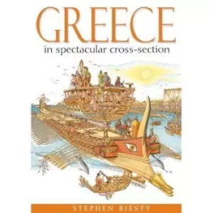 Image of Greece in spectacular cross-section by Stephen Biesty