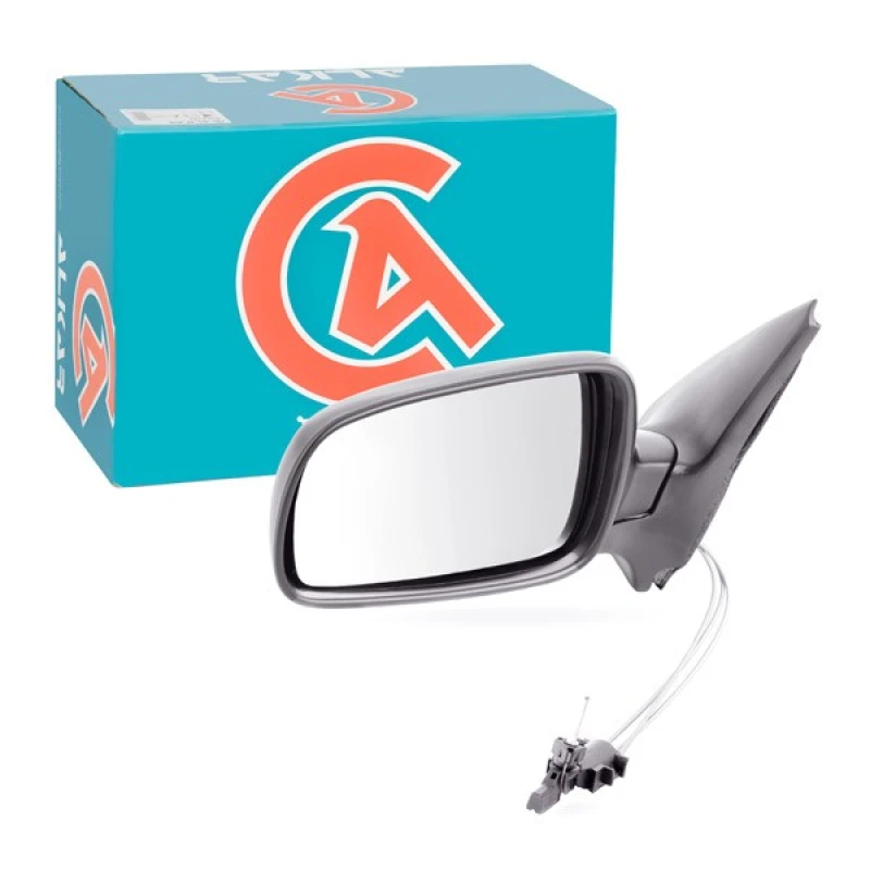 Image of ALKAR 6164127 Wing mirror Left, Aspherical, primed Outside Mirror (50)