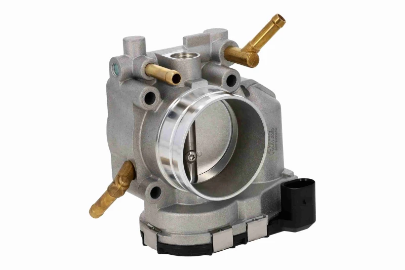 Image of VEMO V10-81-0065 Throttle Control Unit/Software must be trained/updated, Q+, original equipment manufacturer quality MADE IN GERMANY Throttle body (1