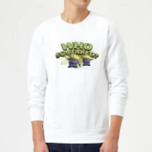Image of Toy Story Who Squeaked Sweatshirt - White - XXL