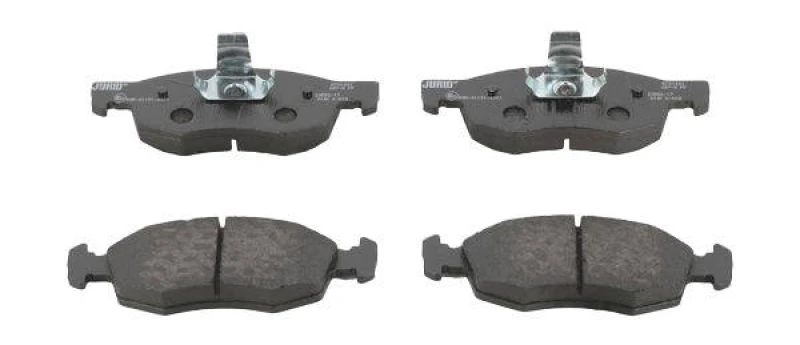 Image of JURID 573130J Brake pad set not prepared for wear warning indicator, without accessories Brake Pad Set,disc brake (402)