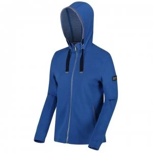 image of Regatta Ramana Full Zip Hooded Fleece - Strong Blue