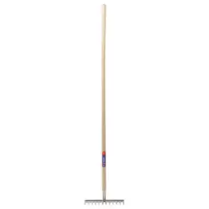 Image of Spear and Jackson Neverbend Stainless Steel Soil Rake