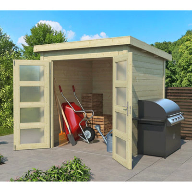 Image of Lasita Maja Lasita Osland Zambezi 2 Log Cabin - 2.5M X 2M - Storage Shed