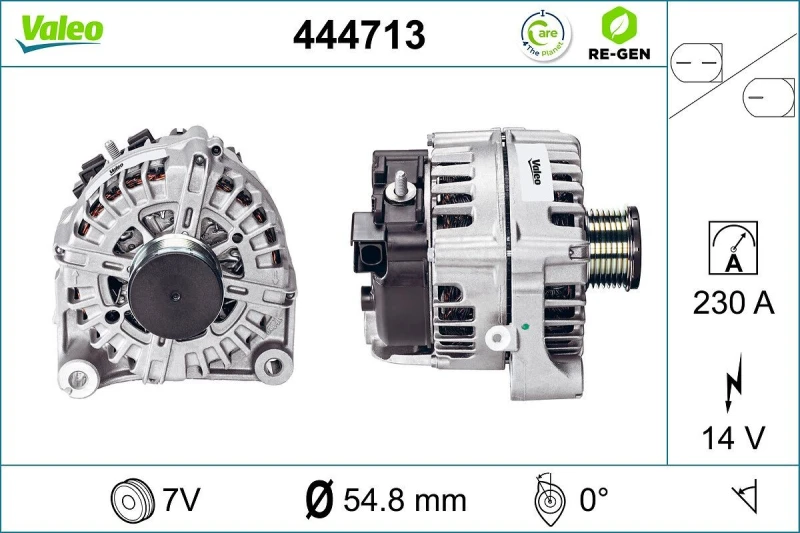 Image of Alternator VALEO 444713