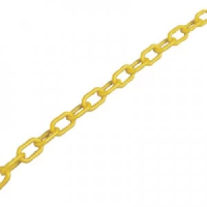 image of Slingsby Plastic 6mm Yellow Chain 360072