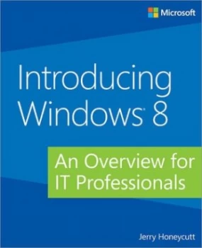 Image of Introducing Windows 8 by Jerry Honeycutt Paperback