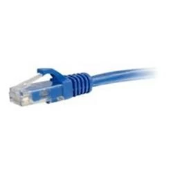 image of C2G .5m Cat6 550 MHz Snagless Patch Cable - Blue