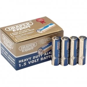 Image of Draper Trade Pack Heavy Duty AA Alkaline Batteries Pack of 24
