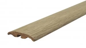 Image of Wickes Lantau Oak Threshold Bar and Reducer 900mm