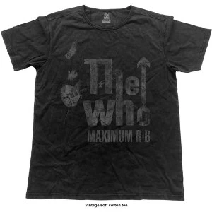 Image of The Who - Max R&amp;B Vintage Unisex Large T-Shirt - Black