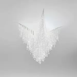 Image of Kolarz fonte di luce - Integrated LED Designer Crystal Ceiling Light White Matt