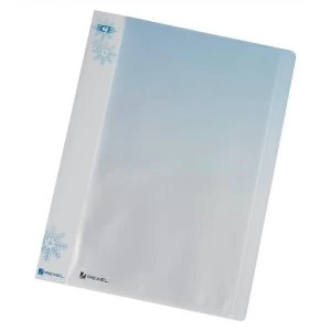 image of Rexel Ice A4 Display Books Pockets Clear - 10 x Pack of 40 Pockets