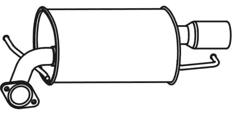 Image of Rear silencer VEGAZ MZS-209