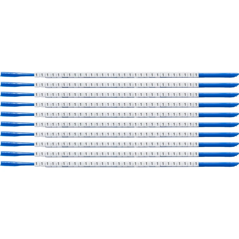 Image of Brady SCN-07-1 cable marker Black. White Nylon 300 pc(s)