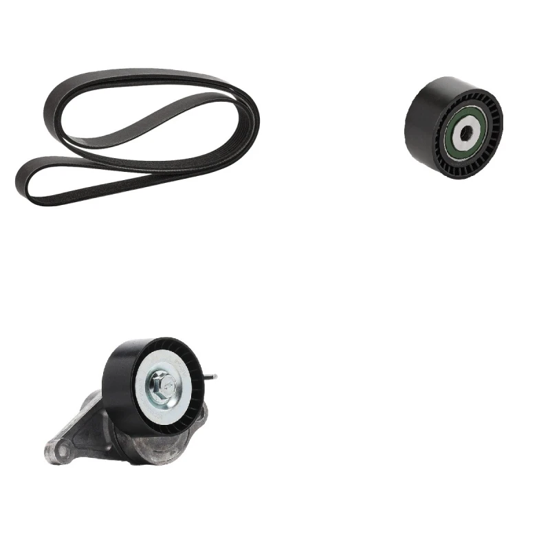 Image of goCORE GCE420056 V-ribbed belt set Check alternator freewheel clutch & replace if necessary V-Ribbed Belt Set (542)