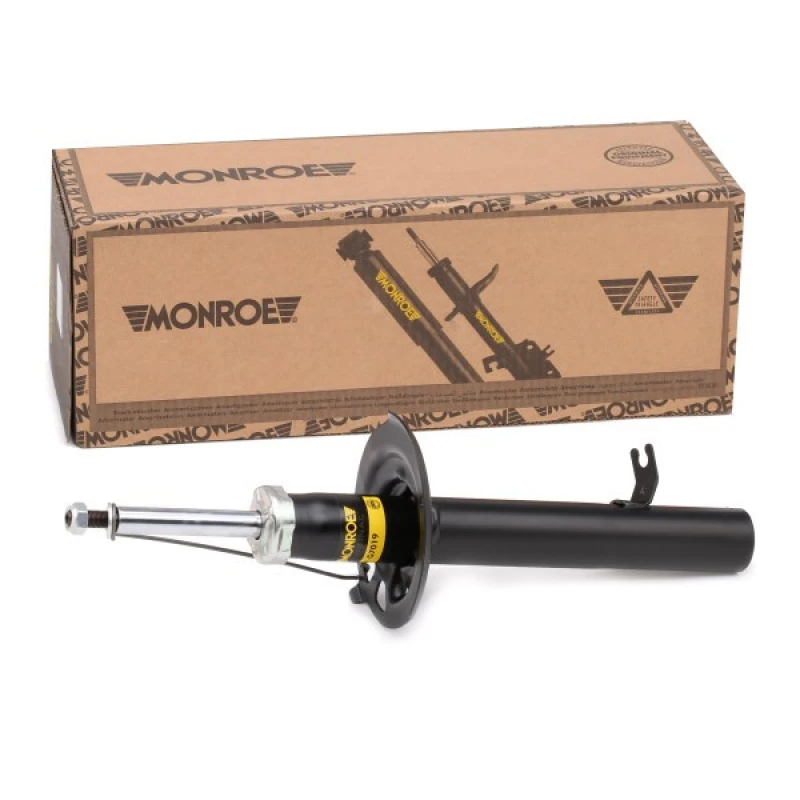Image of MONROE G7019 Shock absorber MONROE Original (Gas Technology) Gas Pressure, Twin-Tube, Suspension Strut, Bottom Clamp Shock Absorber (854)