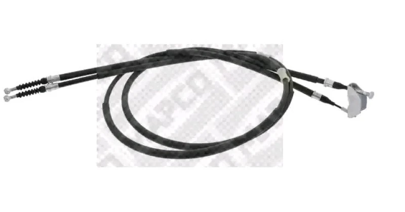 Image of MAPCO 5686 Brake Cable Rear, 1550/1760/1580mm Cable,parking brake (124)
