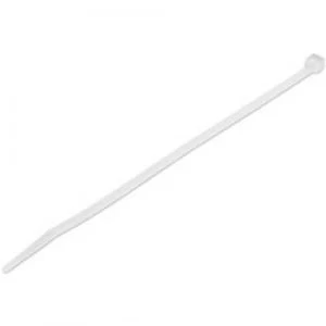 image of StarTech.com 1000 Pack 8 White Cable Ties