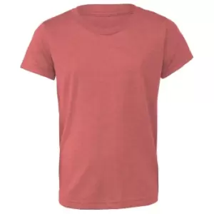 Bella + Canvas Youths Tri-Blend T-Shirt (L) (Mauve Triblend)