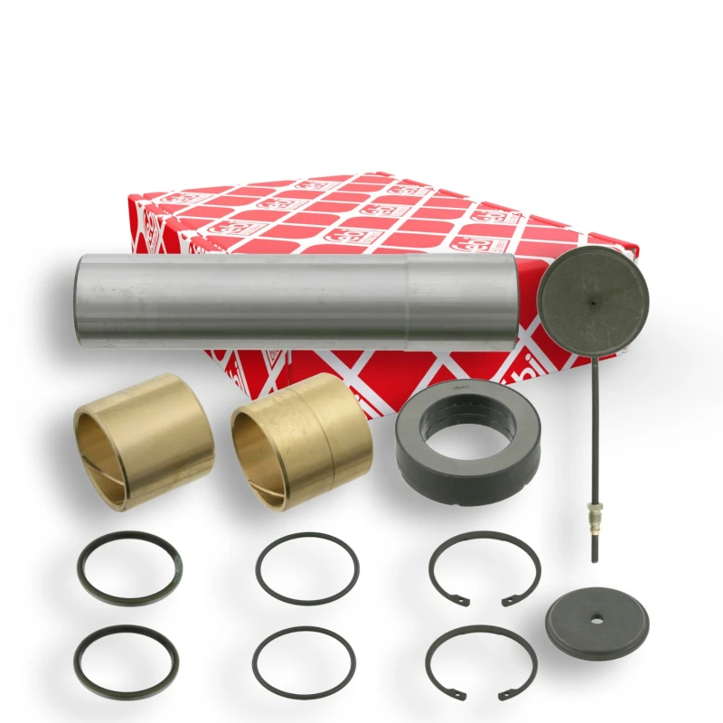 Image of FEBI BILSTEIN 06015 Repair Kit, stub axle pin Front Axle Right, OE Turbo NEW Repair Kit,stub axle pin (652)