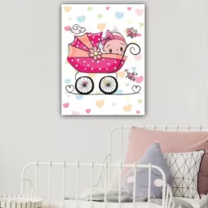 Image of 579135598_70100 Multicolor Decorative Canvas Painting