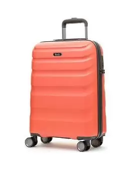 Image of Rock Luggage Bali UYG87 8 Wheel Hardshell Cabin Coral Suitcase