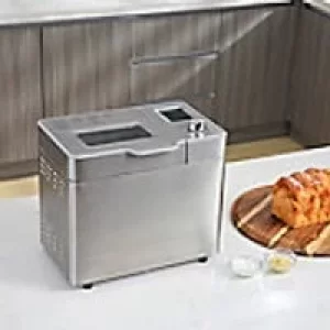 image of Homcom Bread Maker 25 in 1 Stainless Steel