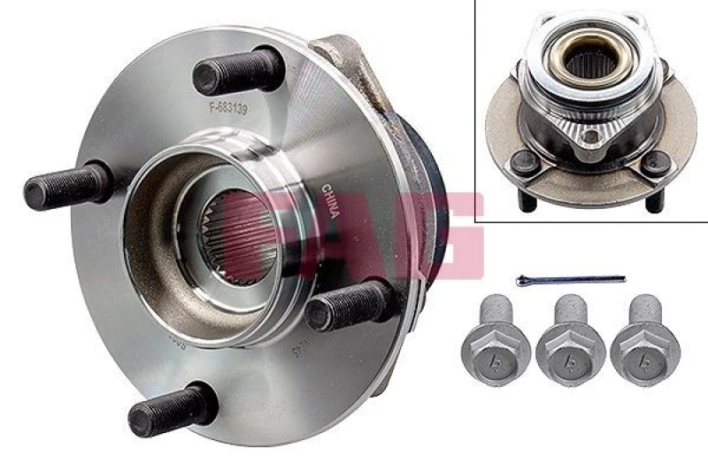 Image of Wheel bearing kit FAG 713 6330 30