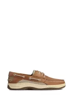 Image of Perry Billfish 3-Eye Boat Shoe Male Dark Tan UK Size 7