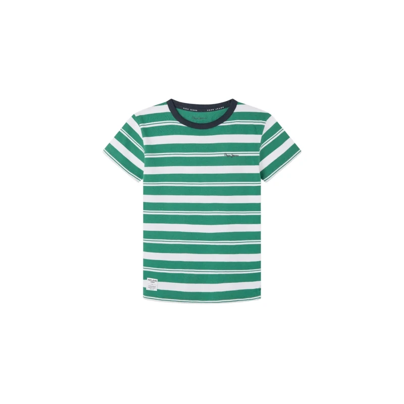 Image of Pepe Jeans Kid's T-Shirt Pepe Jeans Reeve Vert Male 4 ans