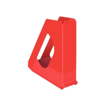 Image of Europost VIVIDA Magazine File Standard Red - Outer Carton of 10