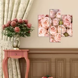 Image of 3MDF-041 Multicolor Decorative MDF Painting (3 Pieces)