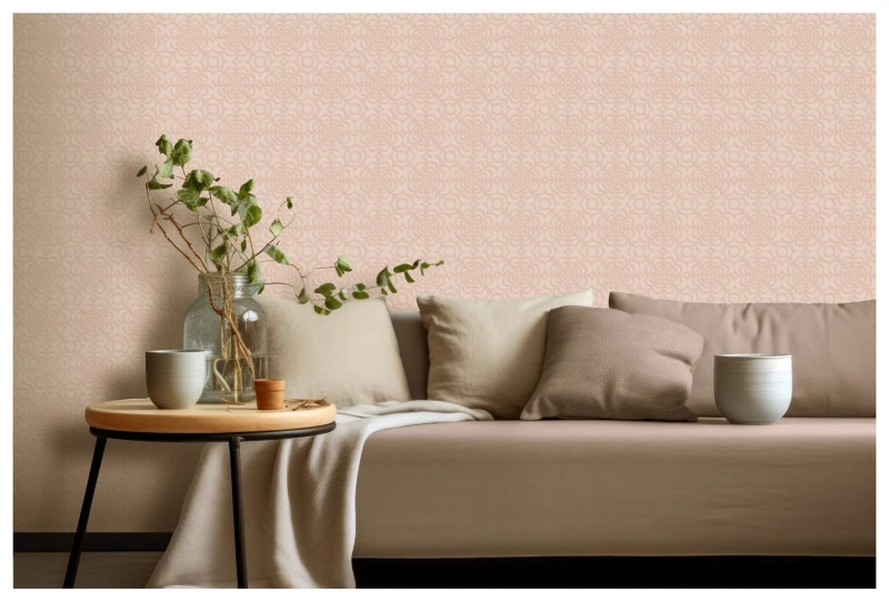 Image of RHS RHS Dandy Floral Pink Wallpaper