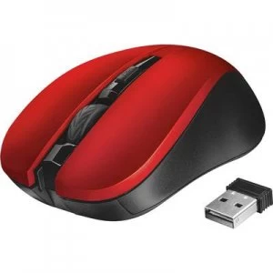Image of Trust Mydo Silent Click Radio WiFi mouse Optical Red