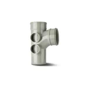 Image of 110mm SWT28SG Grey Solv 92.5DG Branch 4 Boss