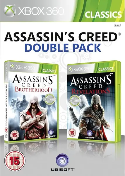 image of Assassins Creed Double Pack Brotherhood & Revelations Xbox 360 Game