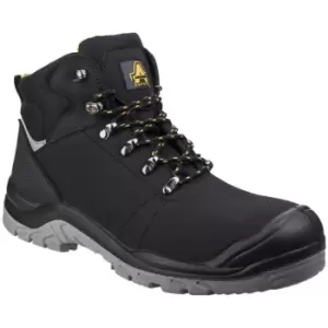 image of Amblers Safety AS252 Mens Leather Safety Boots (4 UK) (Black) - Black