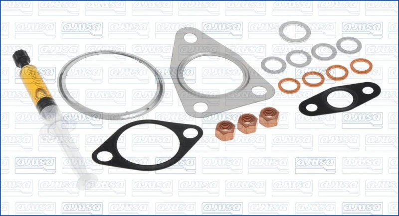 Image of AJUSA Mounting Kit, charger AJUSA JTC12056