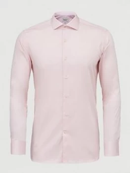 Image of Ted Baker Endurance Roset Slick Rick Shirt, Pink, Size 15, Men