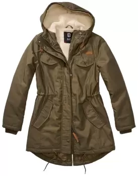 Image of Brandit Marsh Lake Ladies Jacket, green, Size 2XL for Women, green, Size 2XL for Women
