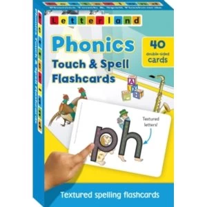 Image of Phonics Touch & Spell Flashcards : Textured Spelling Flashcards