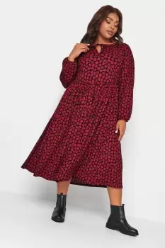 Image of Printed Midaxi Dress