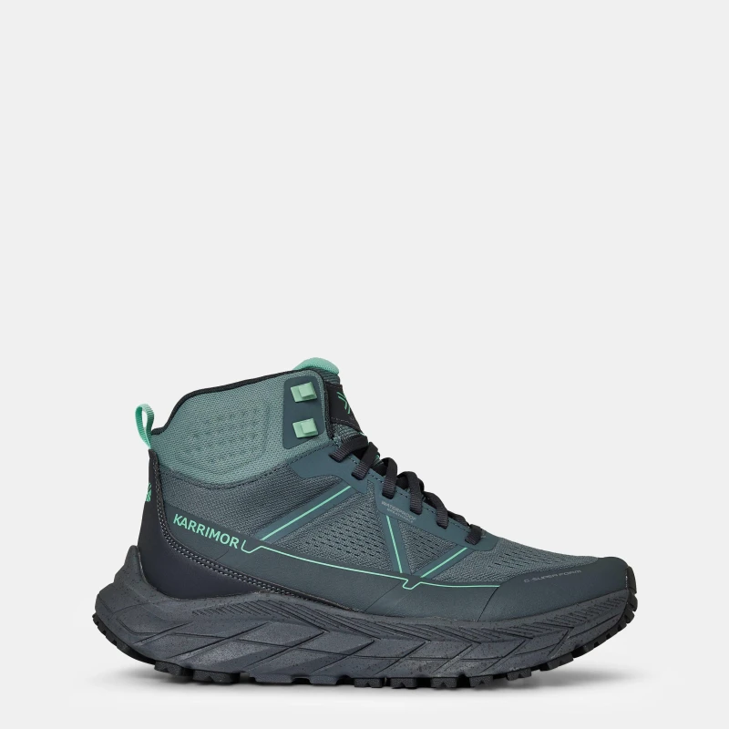 Image of Karrimor Dalby Hiking Boots Womens - Green Green 4