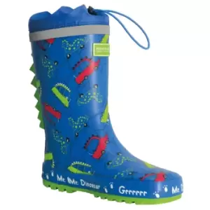 image of Regatta Boys & Girls Peppa Pig Puddle Wellington Boots UK Size 5 (EU 22)