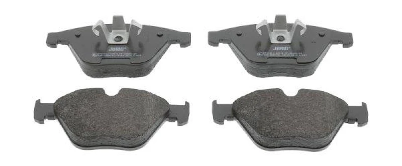 Image of JURID 573181J Brake pad set prepared for wear warning indicator Brake Pad Set,disc brake (402)